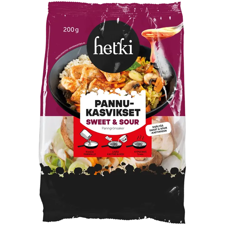 Hetki magushapud köögiviljad PANNILE 200 g