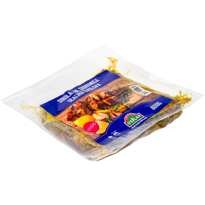 Sibula ja sidruniga sealiha šašlõkk 600 g