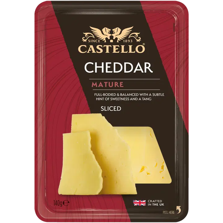 Castello Mature Cheddar viipale 140g