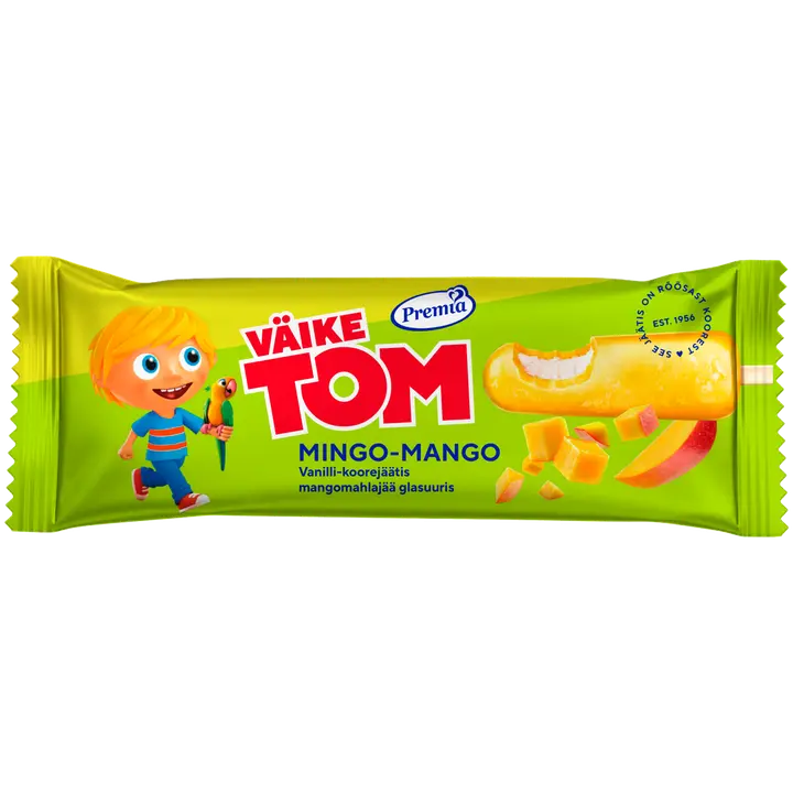Väike Tom mingo-mango van-kjäätis mangomahlajääga60g/74ml