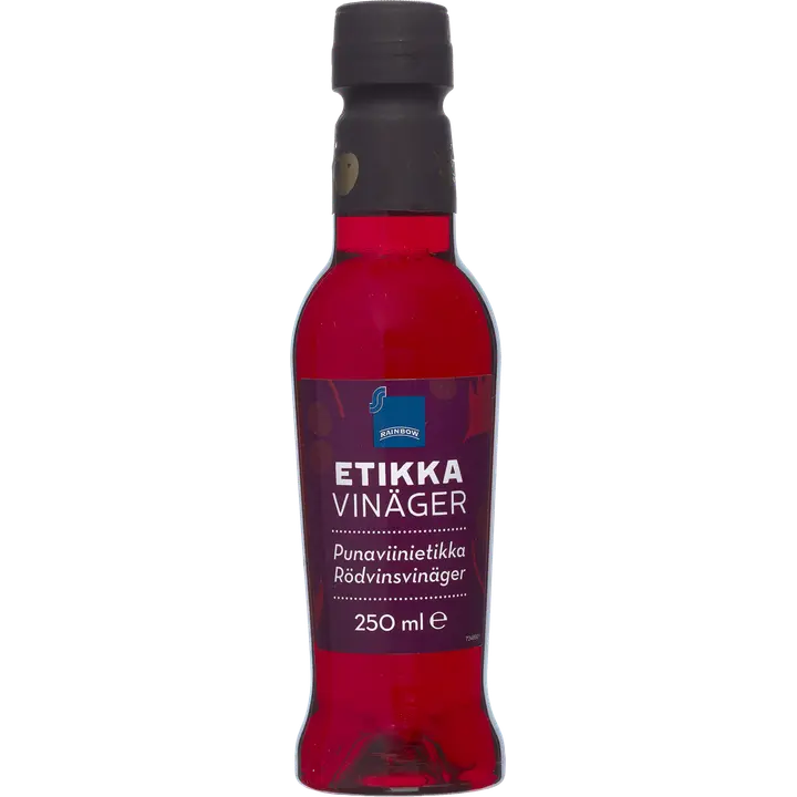 Rainbow punaviinietikka 250 ml