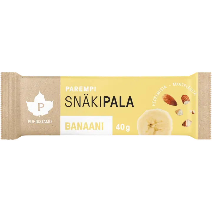 Puhdistamo Parempi Snäkipala, Banaani 40 g