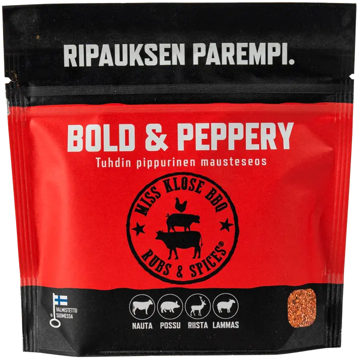 Miss Klose Rubs & Spices mausteseos Bold & Peppery 100 g