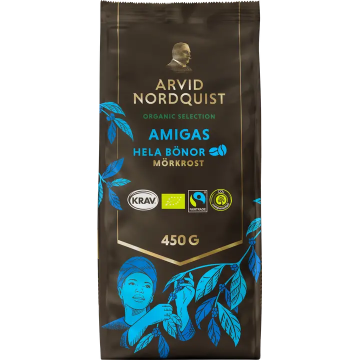 Arvid Nordquist Selection 450g Amigas pavut Luomu, Fairtrade
