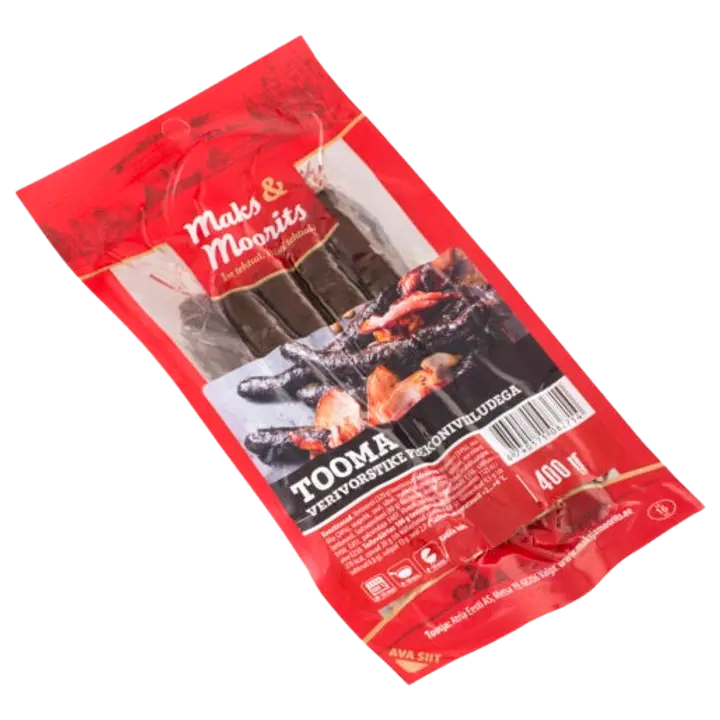 Maks ja Moorits Tooma Verivorstid Peekoniviiludega 400G