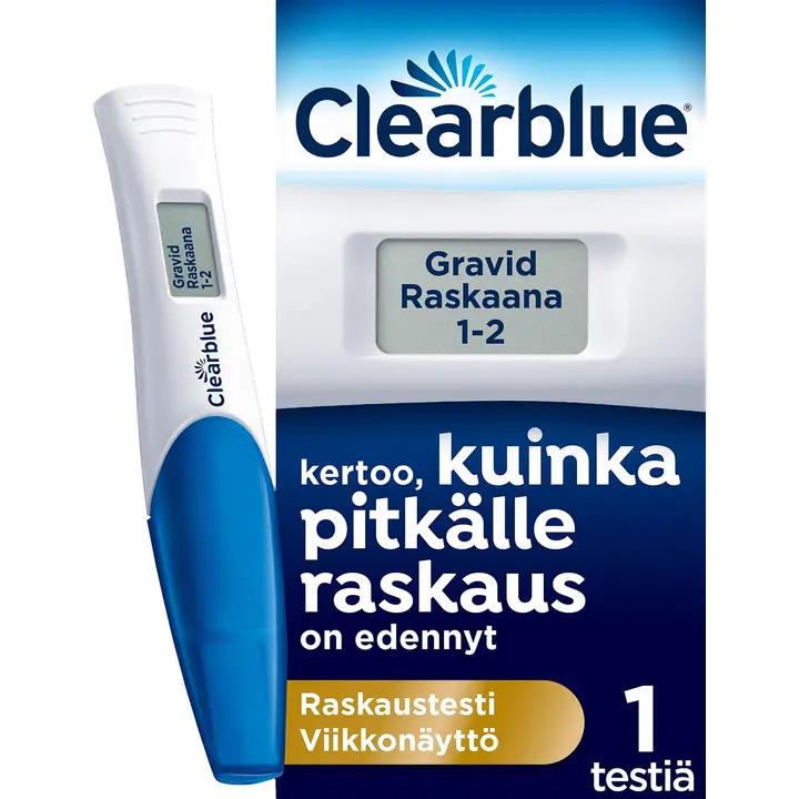 Clearblue Digital raskaustesti viikkonäytöllä 1kpl