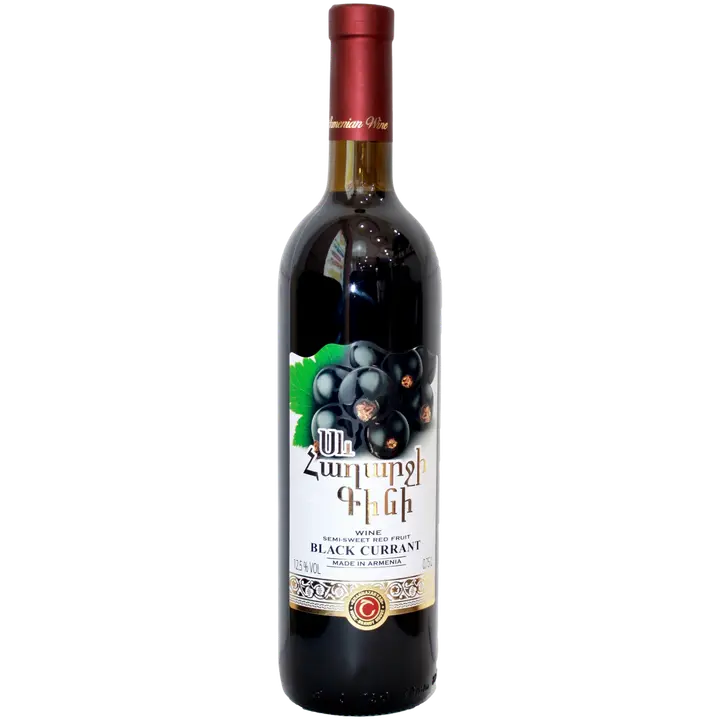 Shahnazaryan Black Currant puuvilja- ja marjavein 13%vol 750ml