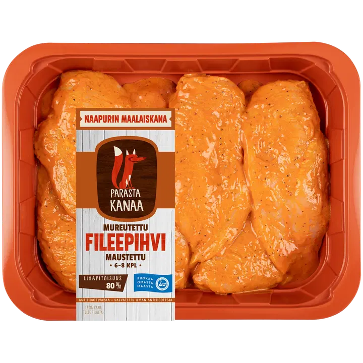 Naapurin Maalaiskanan mureutettu fileepihvi maustettu n. 1,2kg