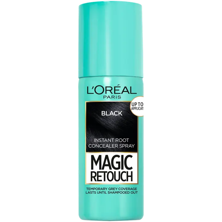 L'Oréal Paris Magic Retouch Black Suihkutettava tyvisävyte 75ml
