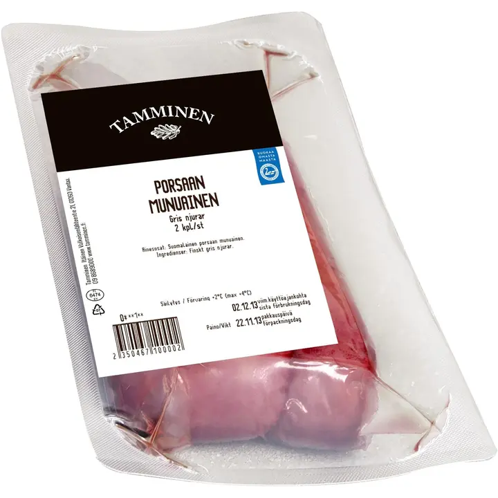 Tamminen porsaan munuainen pakaste n450g