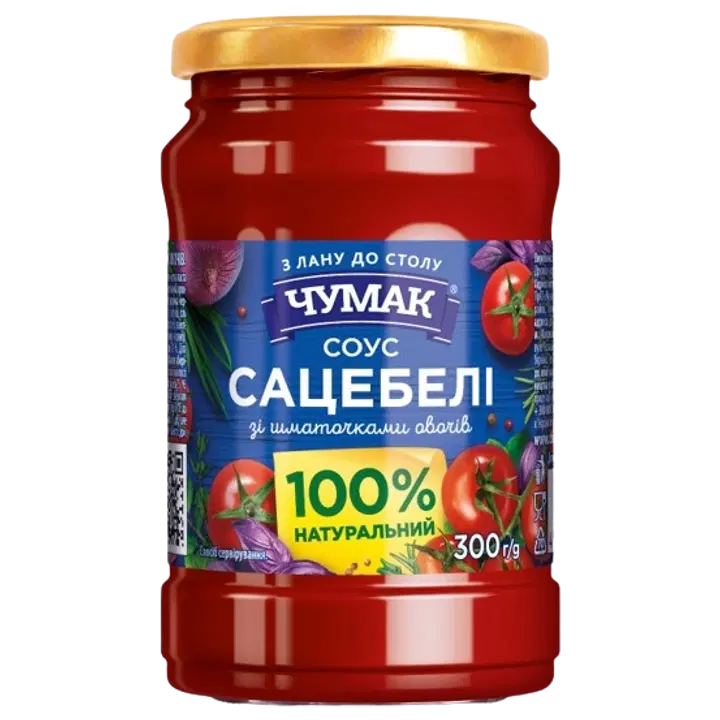 Chumak gruusiapärane kaste satsebeli köögiviljadega 300g