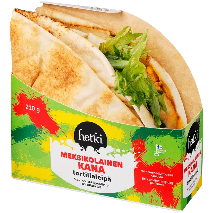Fresh Hetki Meksikolainen Kanatortillaleipä 210 g