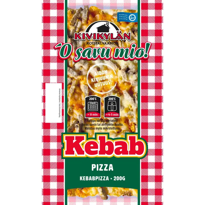 Kivikylän Kebabpizza 200g