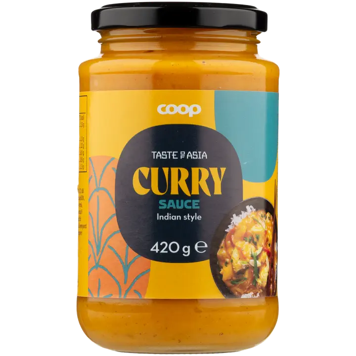 Coop Taste of Asia curry ateriakastike 420 g