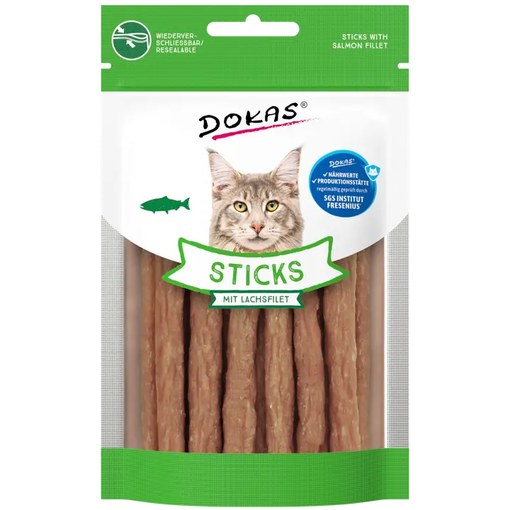 Dokas kissan herkkutikut lohi 30g