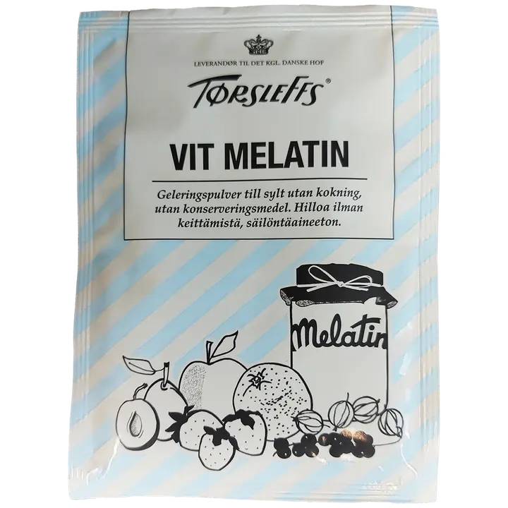 Törsleffs Melatin valkoinen hilloamisaine 32g