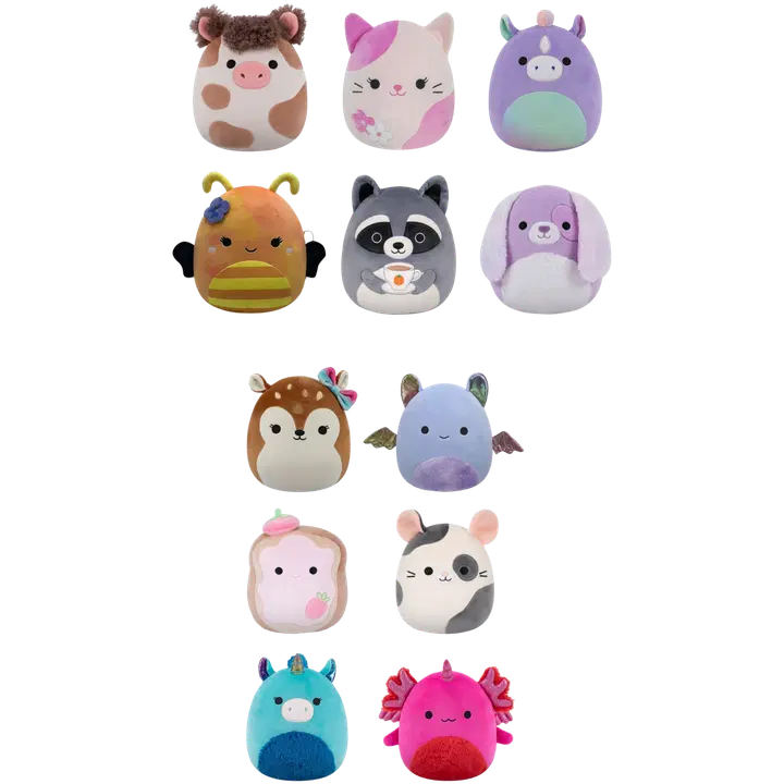 Squishmallows 19 cm pehme a2 ja b2