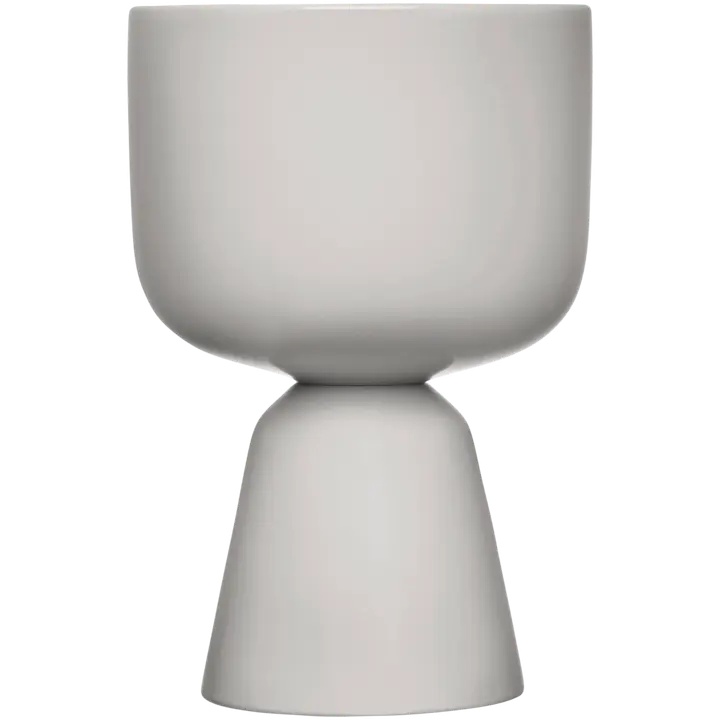 Iittala Nappula ruukku S 230x155 mm vaaleanharmaa