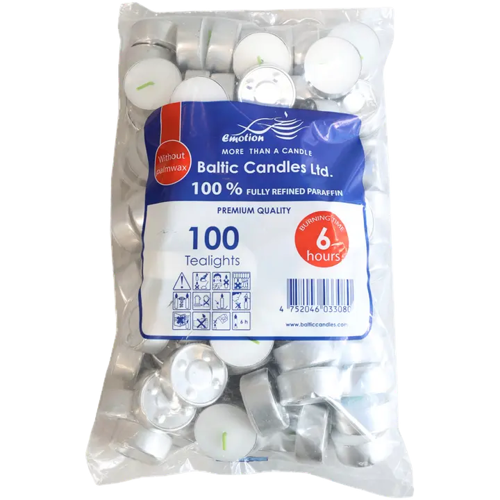 Emotion lämpökynttilä 6h 100kpl