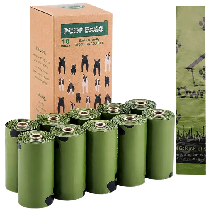 Puppy Clean komposteeritav koera väljaheite kott 8 rulli 120 kotti