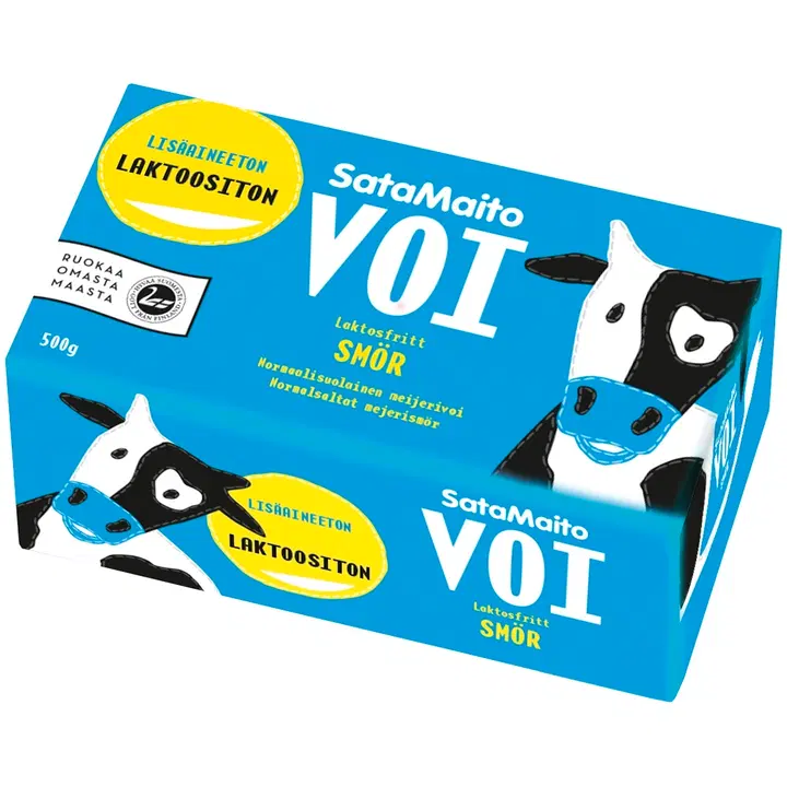Satamaito laktoositon normaalisuolainen meijerivoi 500g