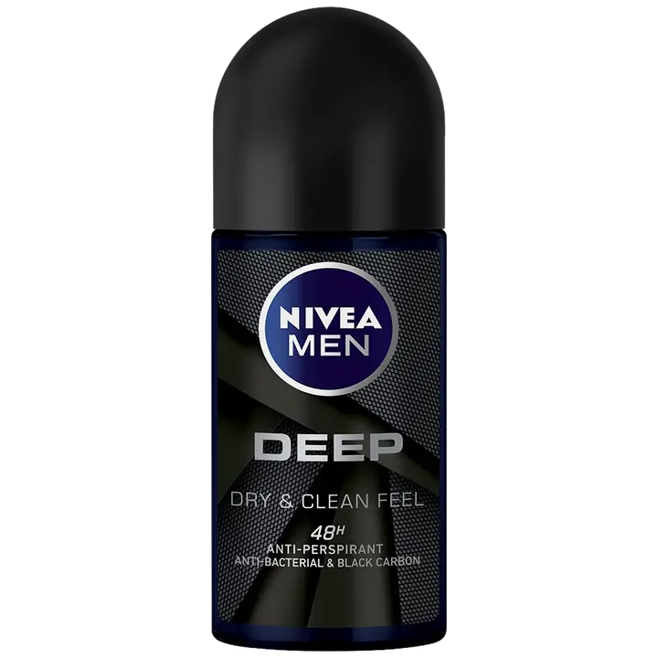 NIVEA MEN 50ml Deep Deo Roll-on -antiperspirantti