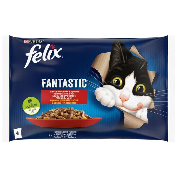 Felix Fantastic liha tarrendis 4x85g