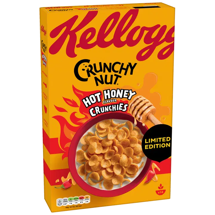 KELLOGG'S Crunchy Nut Hot Honey 420g