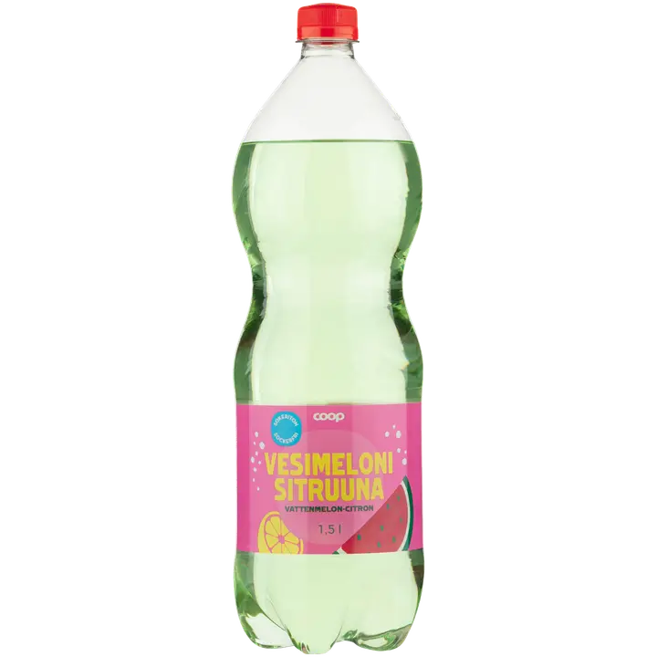 Coop arbuusi-sidruni karastusjook suhkruvaba 1,5 l