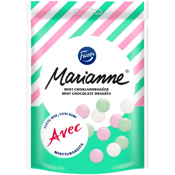 Fazer Marianne Minttusuklaa suklaarae 150g