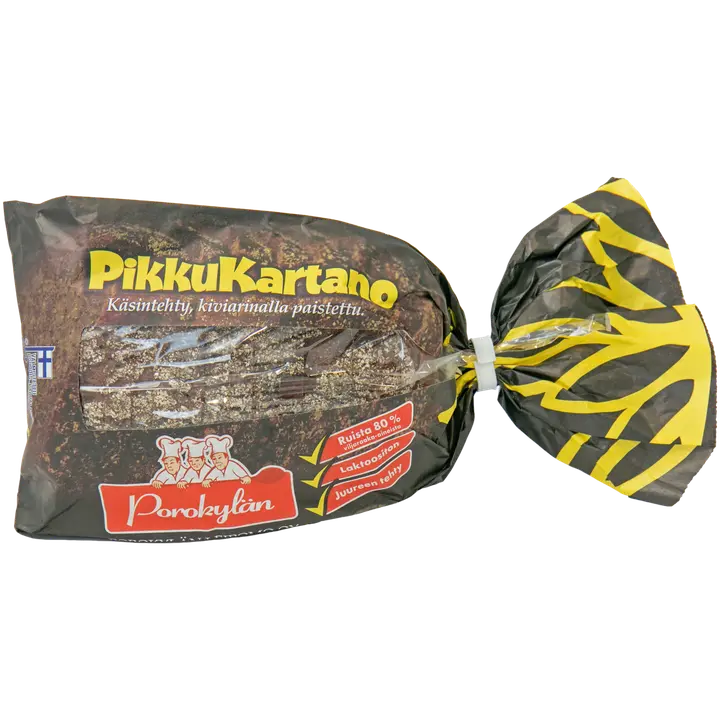 Porokylän Leipomo PikkuKartano 420 g siivutettu ruisvuokaleipä