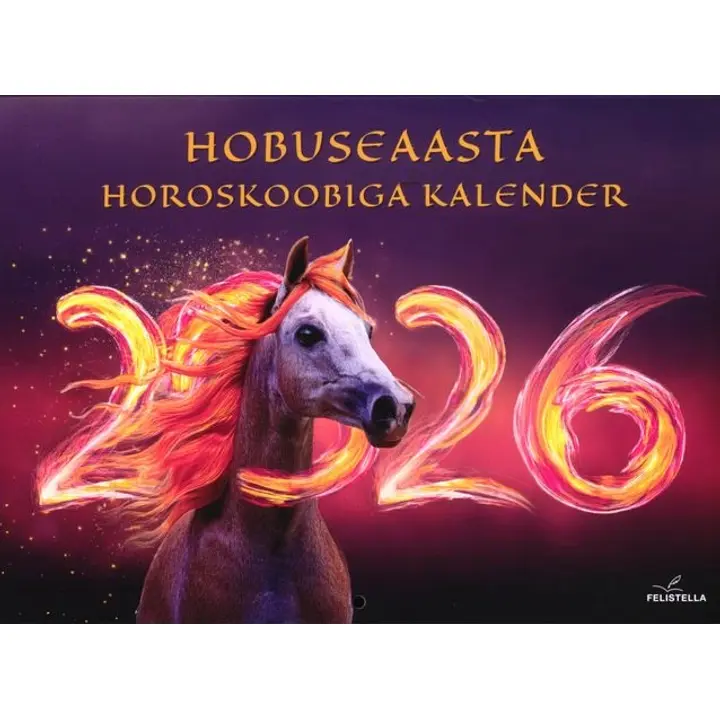 Hobuseaasta horoskoobiga kalender 2026
