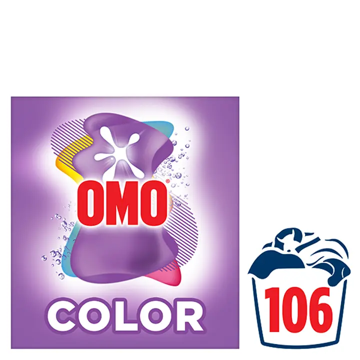 Omo Color Pyykinpesujauhe Värillisille vaatteille 3.72 kg 106 pesua
