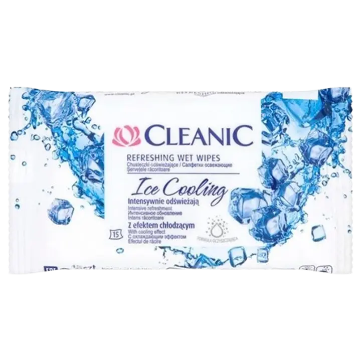 Värskendavad salvrätikud Ice Cooling 15 tk