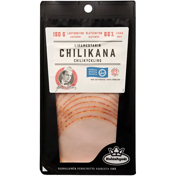 Huhtahyvät Lihamestarin Chilikana 150g