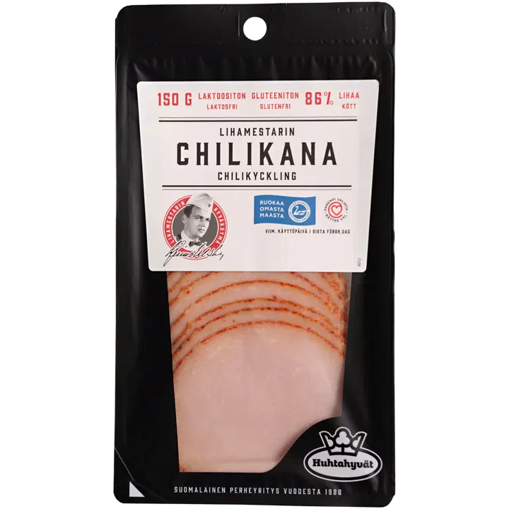 Huhtahyvät Lihamestarin Chilikana 150g