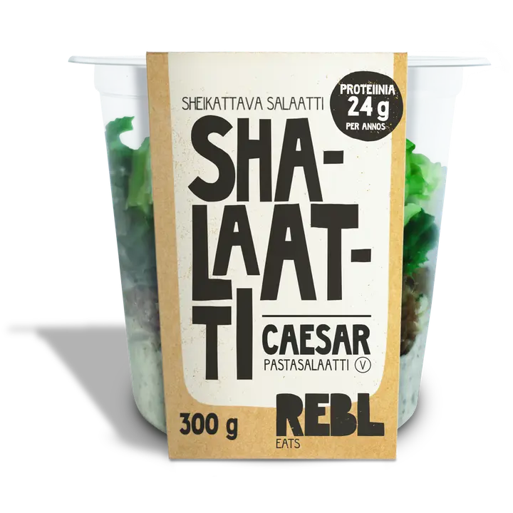 Rebl Eats Shalaatti Caesar-pastasalaatti 300g