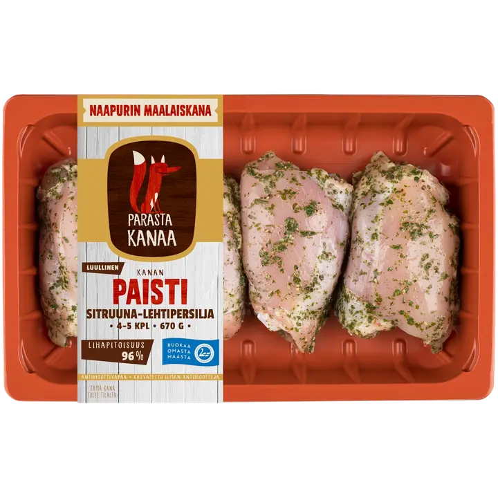 Naapurin Maalaiskanan paisti sitruuna-lehtipersilja 670g
