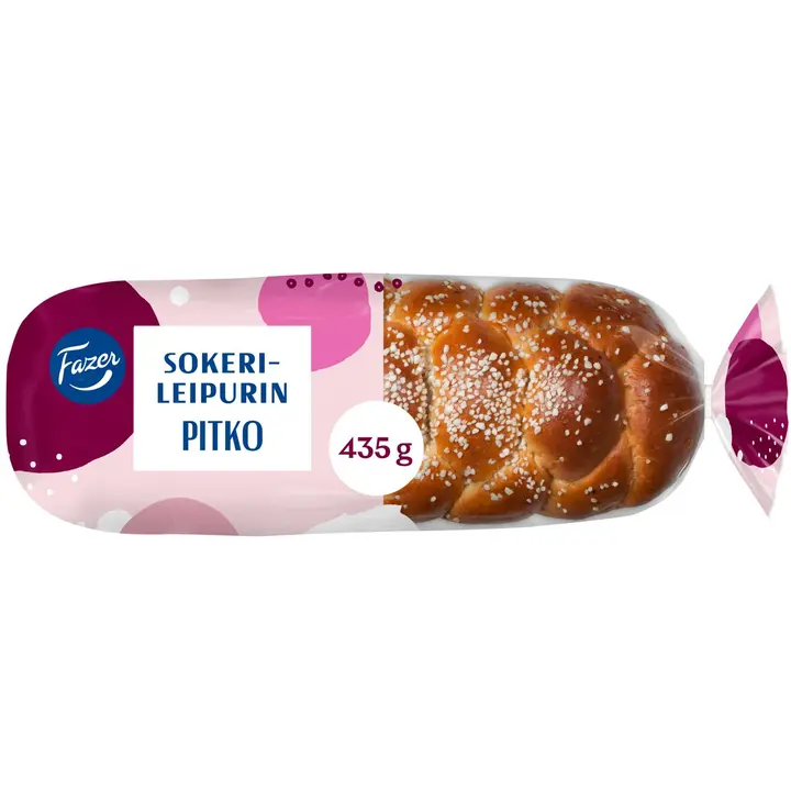 Fazer Sokerileipurin Pitko 435g, pullapitko