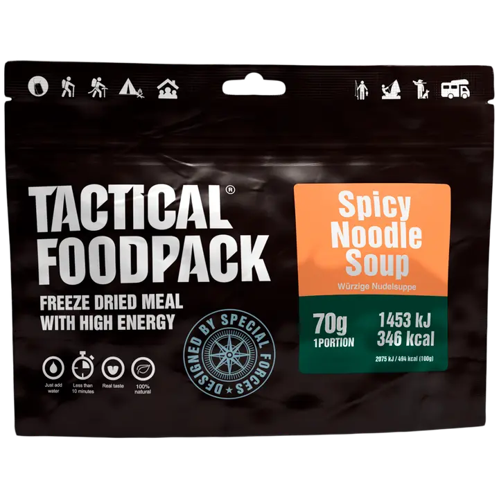 Tactical Foodpack mausteinen nuudelikeitto