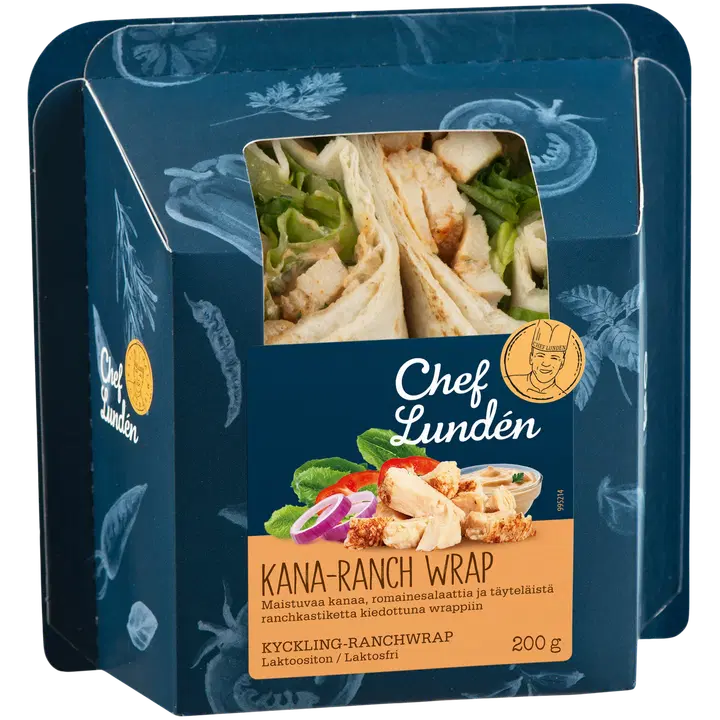 Chef Lundén Kana-ranch wrap 200 g