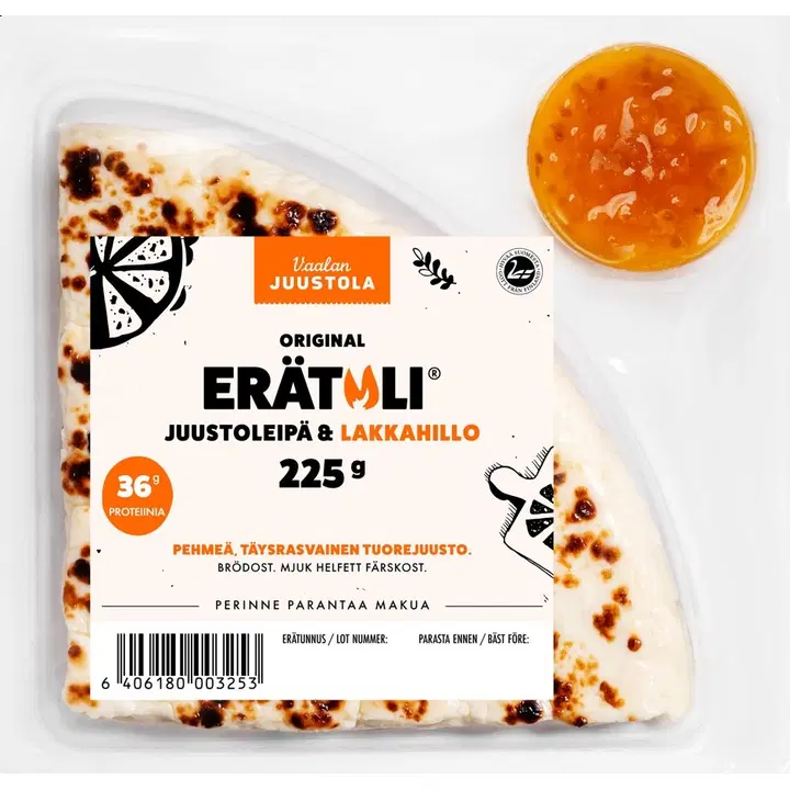 Erätuli Lakkahillojuustoleipä 225g (200g+25g)