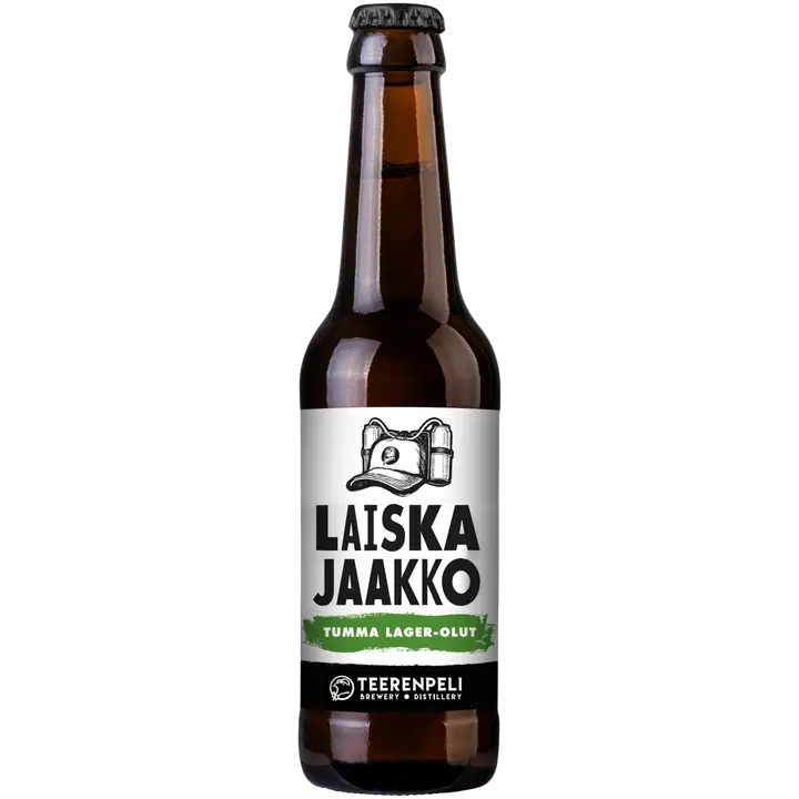 Teerenpeli Laiskajaakko olut 4,5% 0,33l kertalasipullo