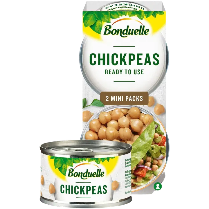 Bonduelle 2x80/65g kikherneet