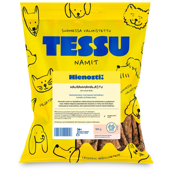 Tessu Hienosti! Naudanmahalastu 180g