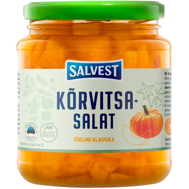 Salvest kõrvitsasalat 560/315 g
