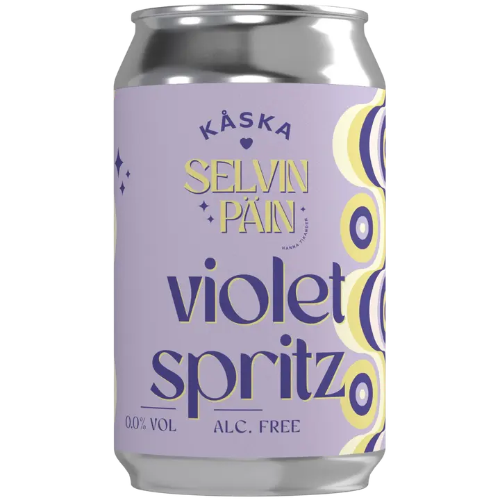 Selvin Päin & Kåska Violet Spritz 0,0% 330ml
