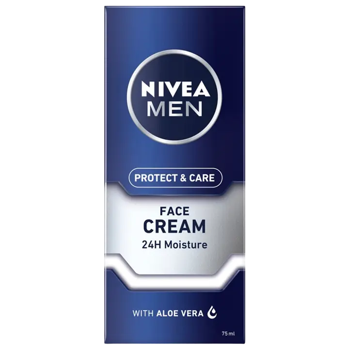 NIVEA MEN 75ml Protect & Care Moisturising Face Care Cream -kasvovoide