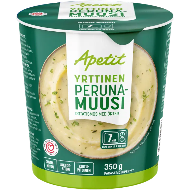 Apetit Yrttinen perunamuusi pakaste 350g