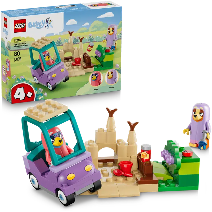 LEGO® Bluey 11216 Pommo ja Tuuri mummeleina
